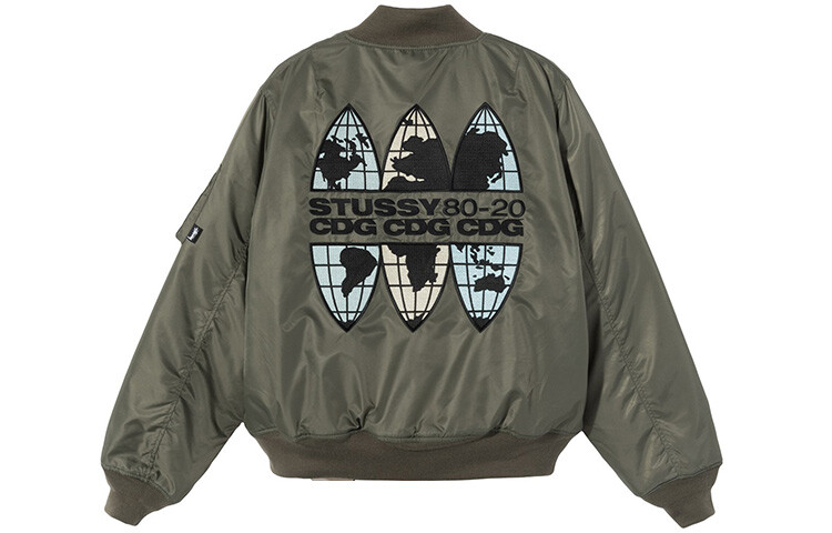 

Куртка унисекс Stussy, цвет Army Green