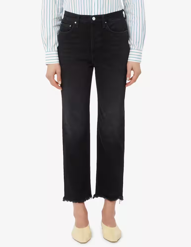 

Джинсы классического кроя TOTEME, цвет Faded Black