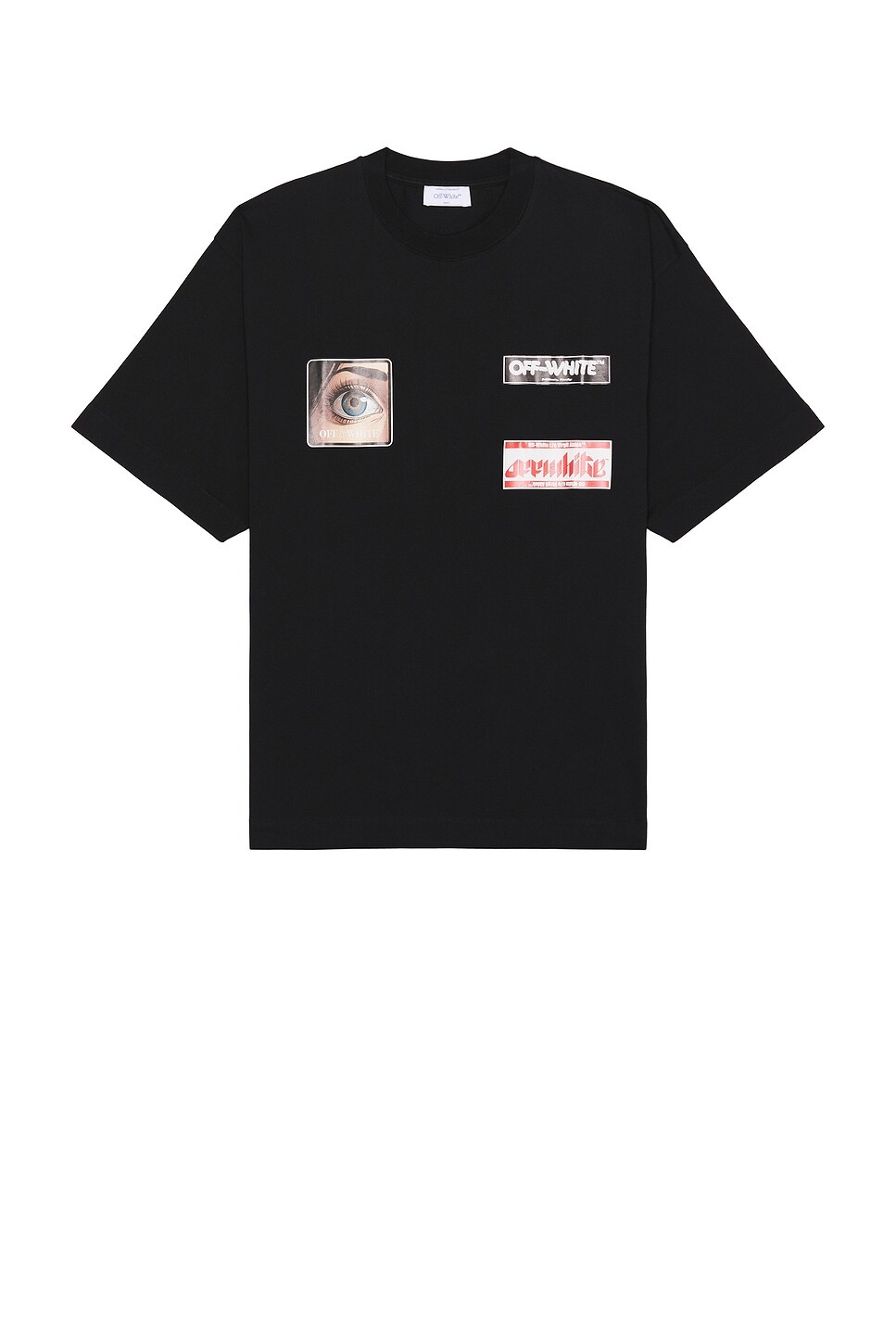 

Футболка Skate с логотипом в виде глаз Off-White, черный
