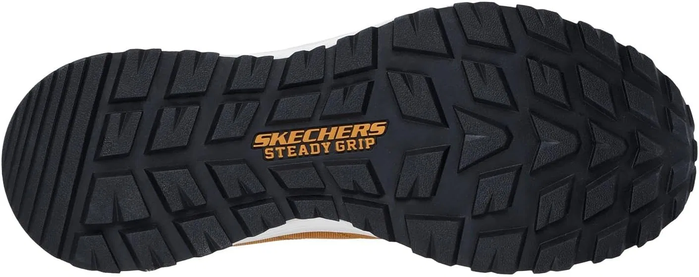 Мужские повседневные кроссовки Skechers 211069-gry, Wheat Leather Mesh — фото 2