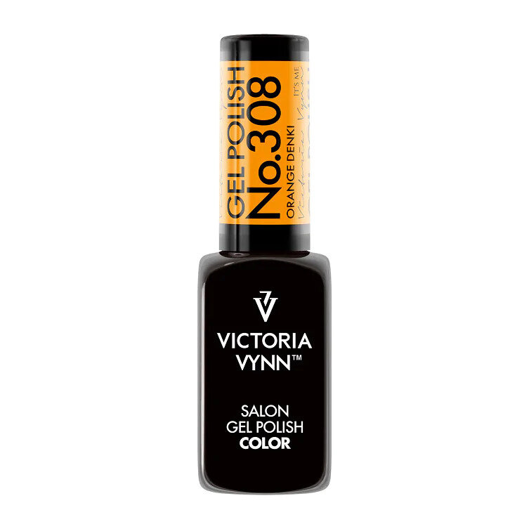 

Гибридный лак для ногтей Victoria Vynn 308 Orange Denki, 8 мл