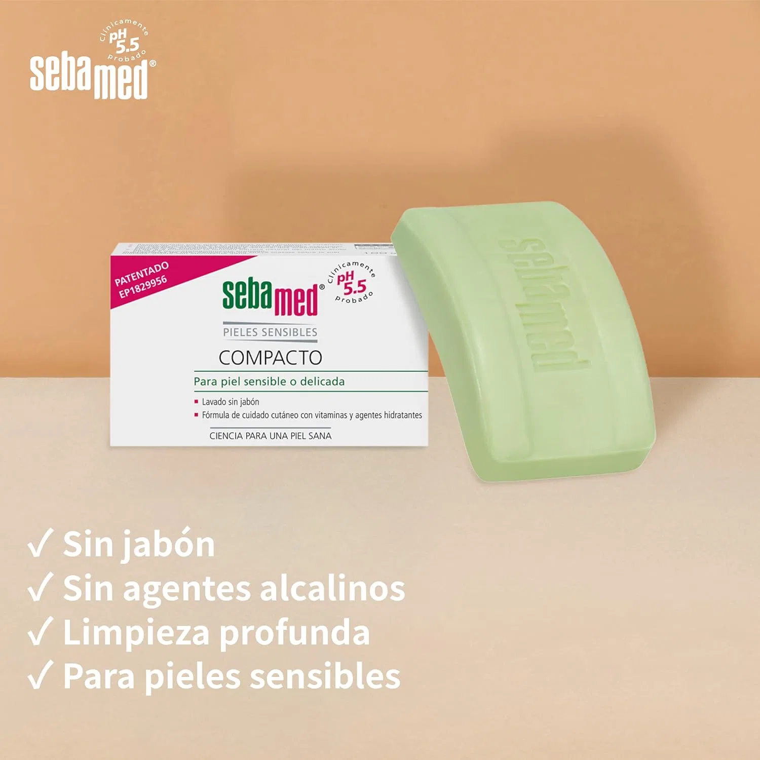 Мыло Compacto Pastilla от SEBAMED, 100 г Sebamed — фото 3