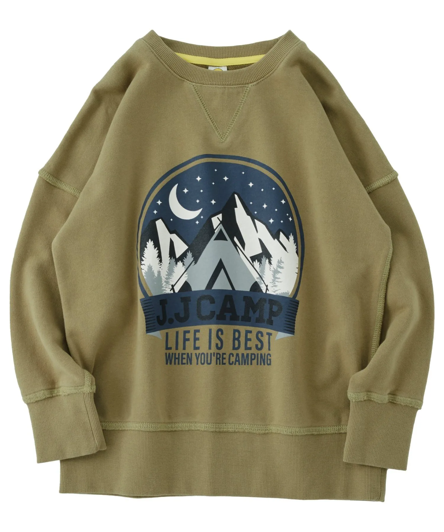 Детская толстовка JJ CAMP/(K), 100% хлопок, свободный крой, JJ CAMP J.J Camp, NEGISHI