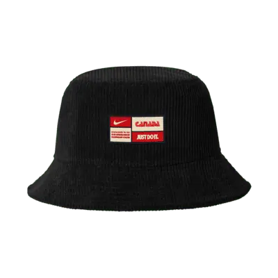

Бейсболка Nike Canada Soccer Corduroy Bucket Cap, черный