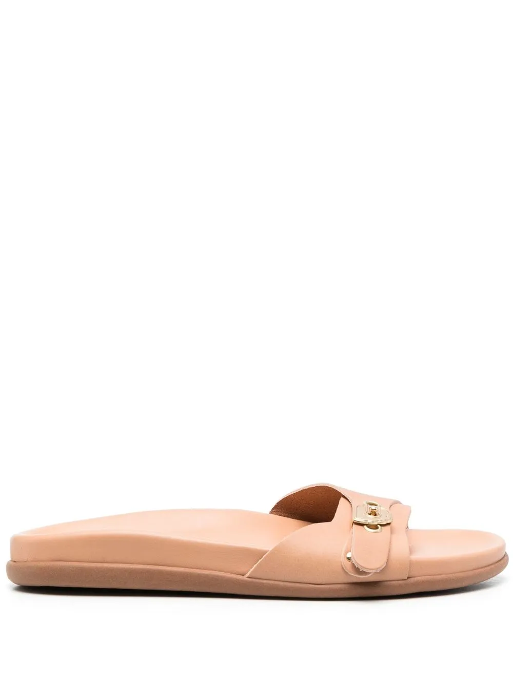 Шлепанцы Odi с пряжками Ancient Greek Sandals, нейтральный