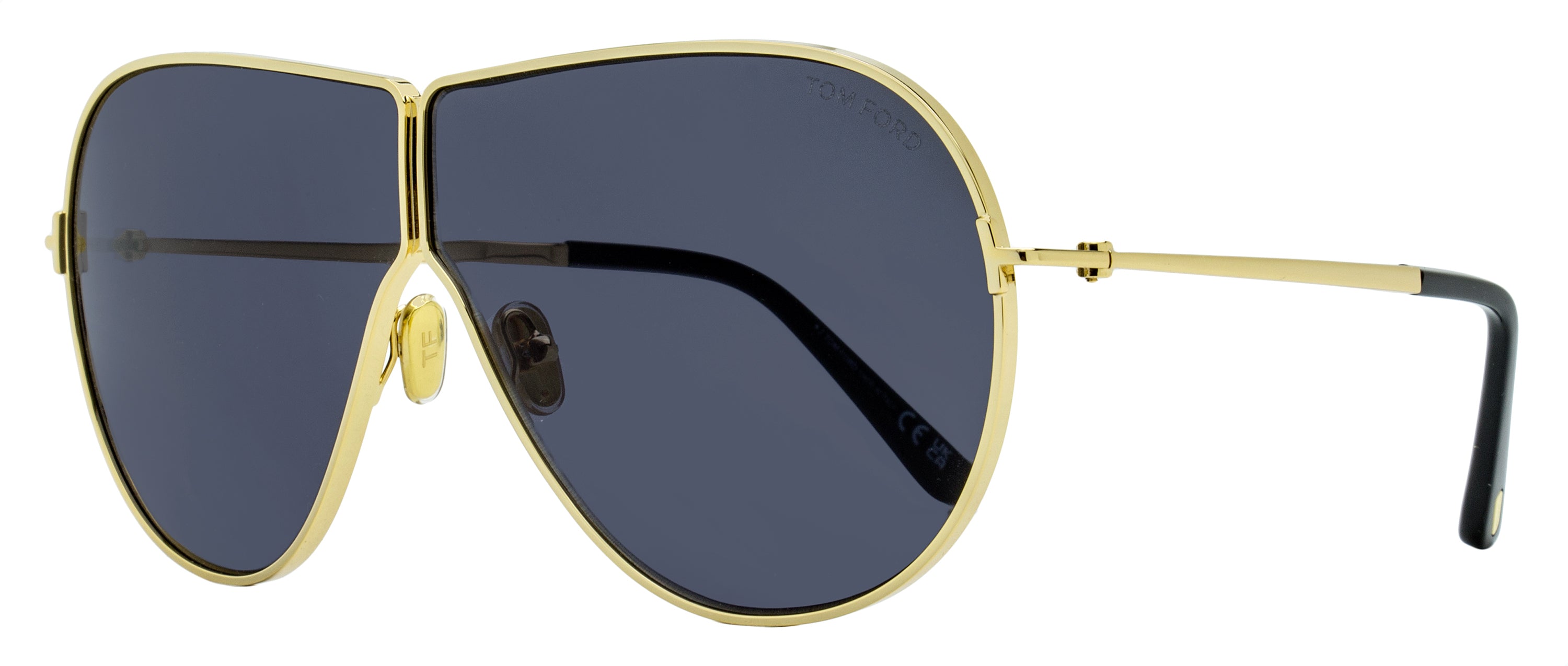 

Солнцезащитные очки Tom Ford унисекс Keating TF1158 30A золото/черный 71 мм