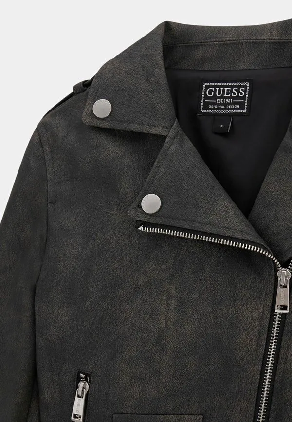 Куртка из искусственной кожи Guess, Schwarz — фото 3