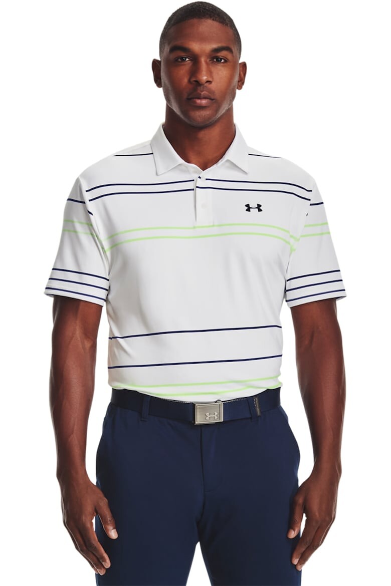 

Футболка Playoff Golf с воротником и футболкой Under Armour, белый