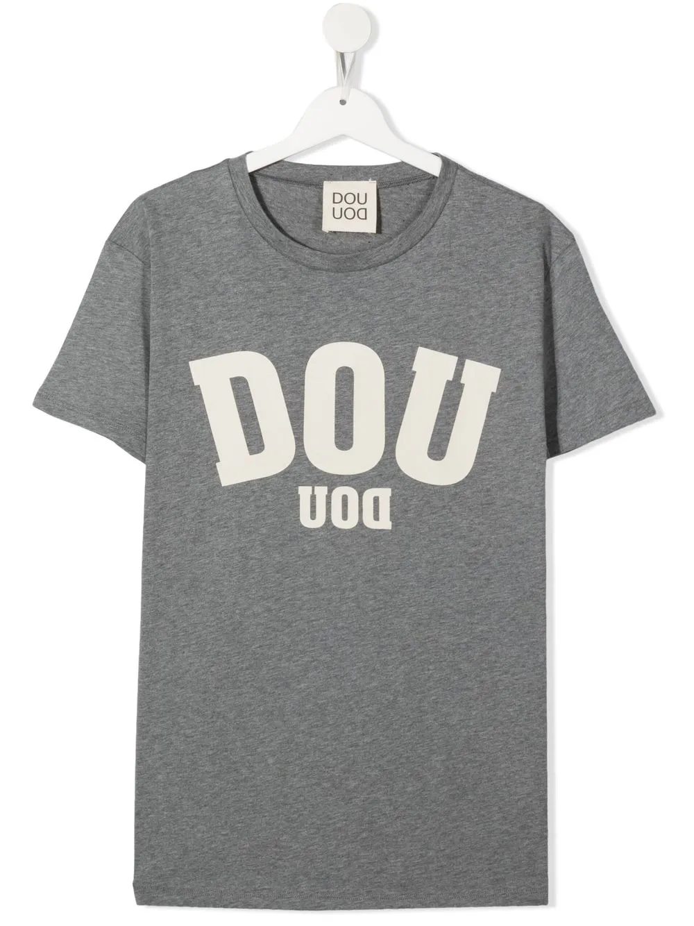 

Футболка с логотипом Douuod Kids, серый