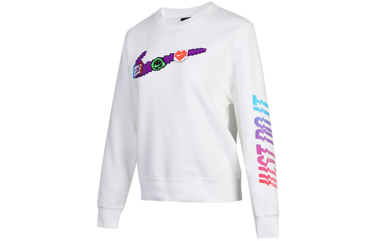 Толстовка женская белая Nike — фото 3