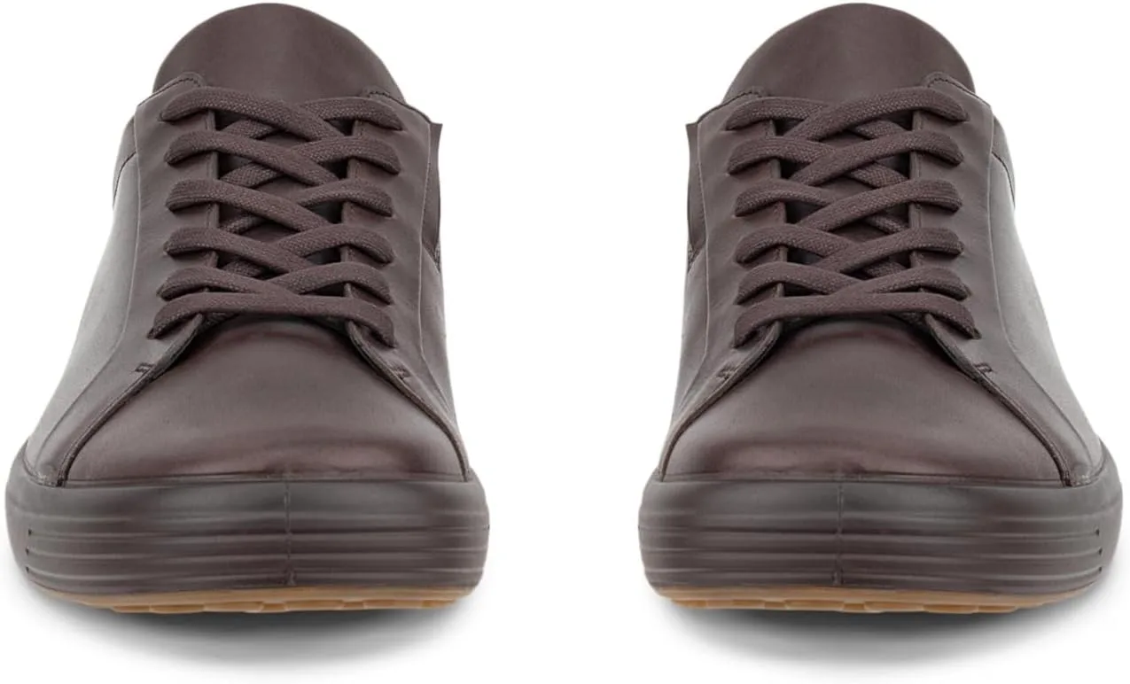 Мужские низкие кроссовки ECCO Soft 7, коричневый — фото 2