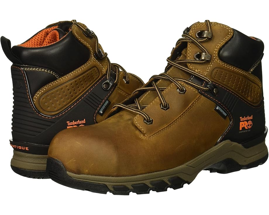 

Ботинки Timberland PRO Hypercharge 6" Composite Safety Toe Waterproof, цвет Brown Distressed1