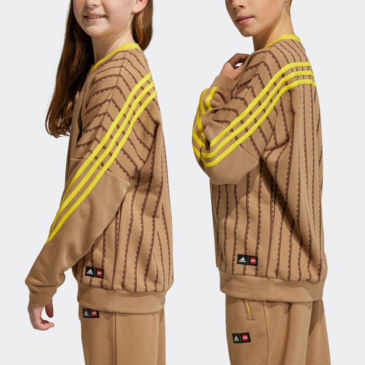 LEGO/ Толстовка Cardboard Yellow Adidas — фото 4