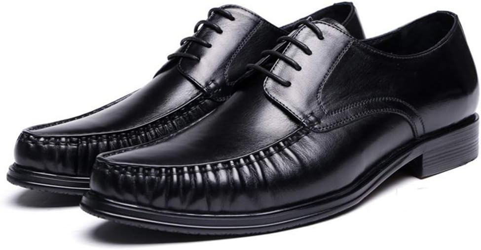 

Мужские деловые кожаные туфли, стиль Burned Wheat, вечерние и праздничные классические туфли, повседневная и рабочая обувь на шнуровке, коричневые - 39/UK 6.5/US 7 Grvpm