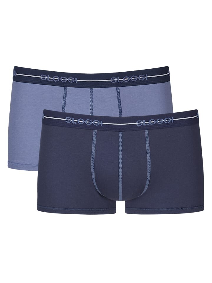 

Боксеры Sloggi short 2er Pack, цвет dunkelblau/blau