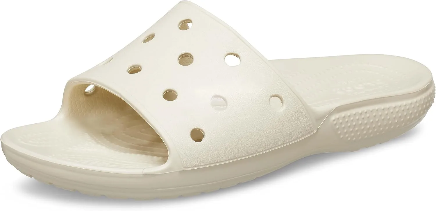 Сандалии-шлепанцы Crocs унисекс, слоновая кость