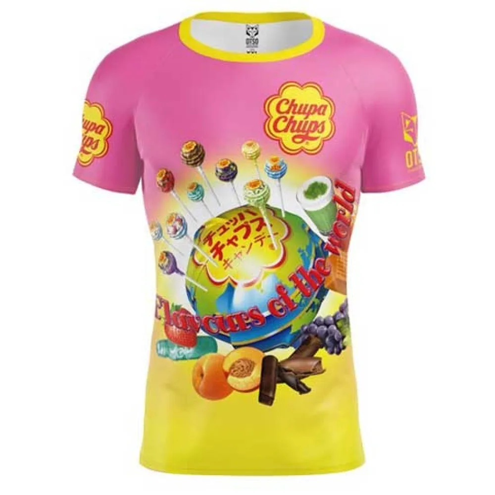 

Футболка с коротким рукавом Otso Chupa Chups Flavours World, мультиколор