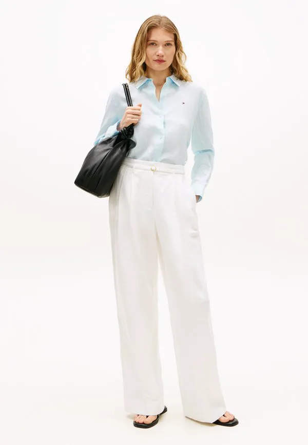 Базовая блузка на пуговицах Tommy Hilfiger, Keepsake Blue — фото 2