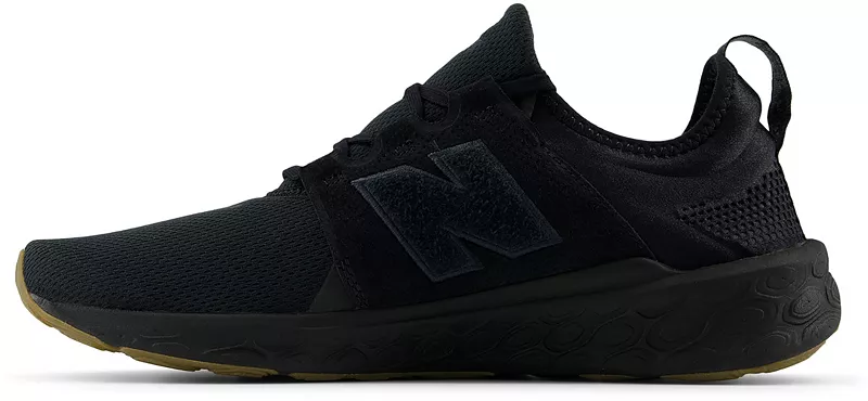 Мужские кроссовки New Balance Fresh Foam X Cruz v3, цвет Black/Gum — фото 4