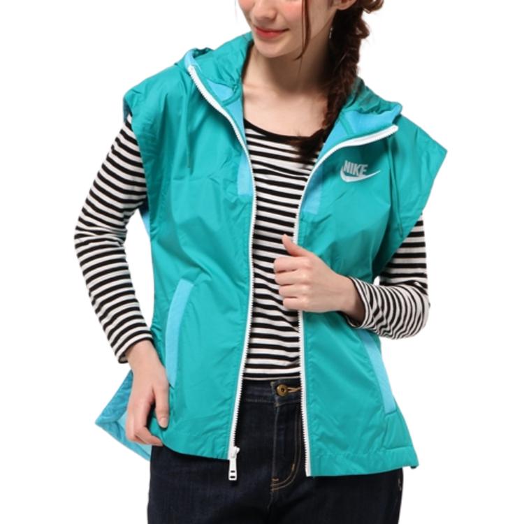 

Nike Технологичный гиперсетчатый жилет женский сине-зеленый, Blue Green