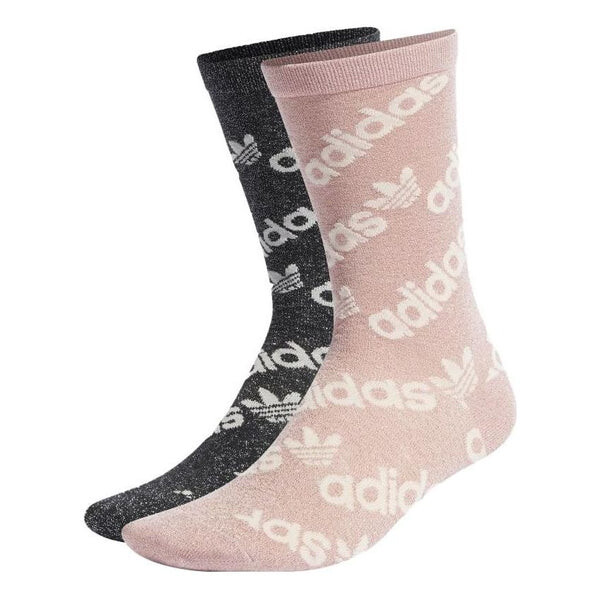 

Носки оригинальные с логотипом, носки для экипажа, 2 пары Adidas, белый