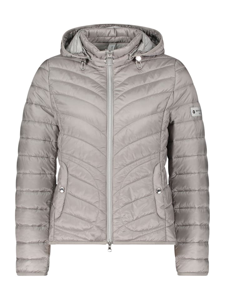 

Betty Barclay Куртка для активного отдыха со съемным капюшоном, светло-серый цвет