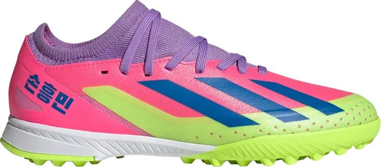 

Кроссовки X Crazyfast Son.3 TF J 'South Korea Nightlife', розовый