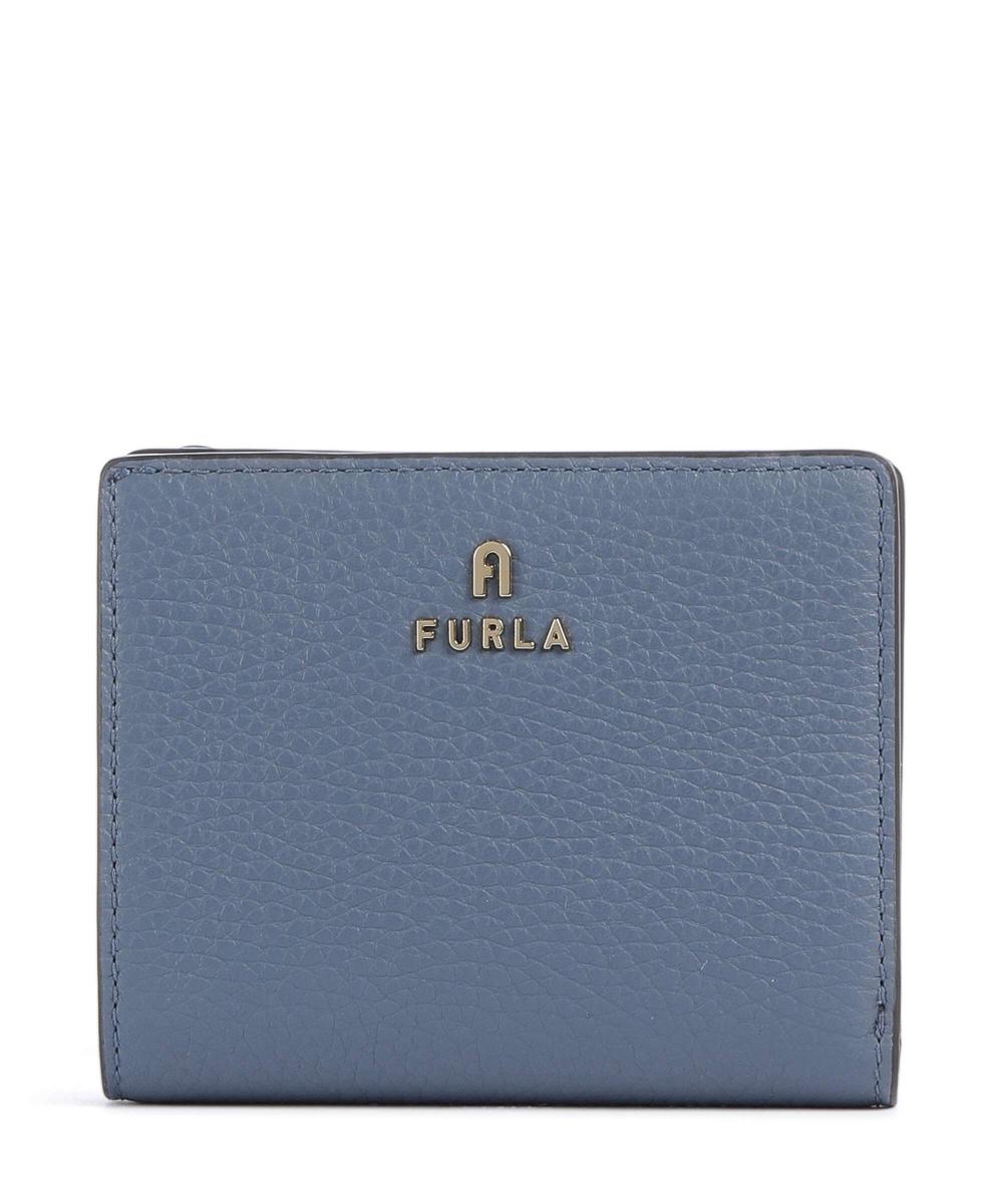 

Кошелек Камелии из зернистой кожи Furla, синий