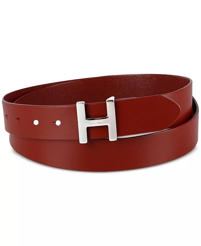 

Женский ремень с пряжкой H и монограммой Tommy Hilfiger, красный