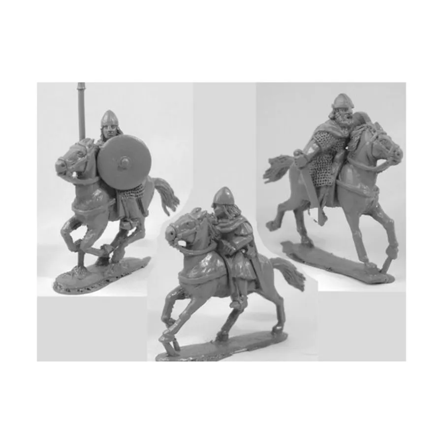 

Команда конных тэнов, Historical Miniatures - Dark Ages - Saxons (28mm) (Crusader Miniatures)