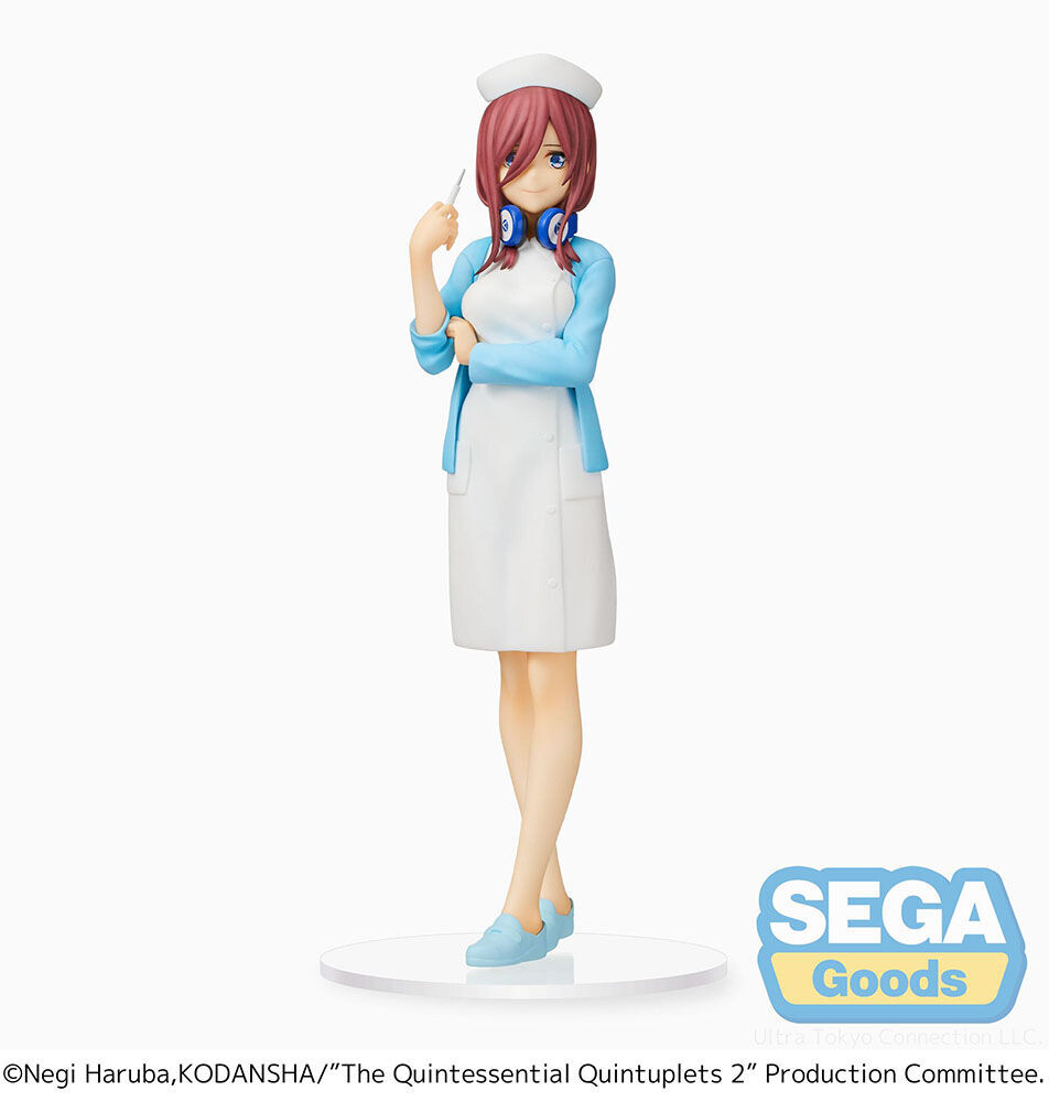 

Фигурка The Quintessential Quintuplets 2 - Miku Nakano SPM Prize Figure (Nurse Ver.)