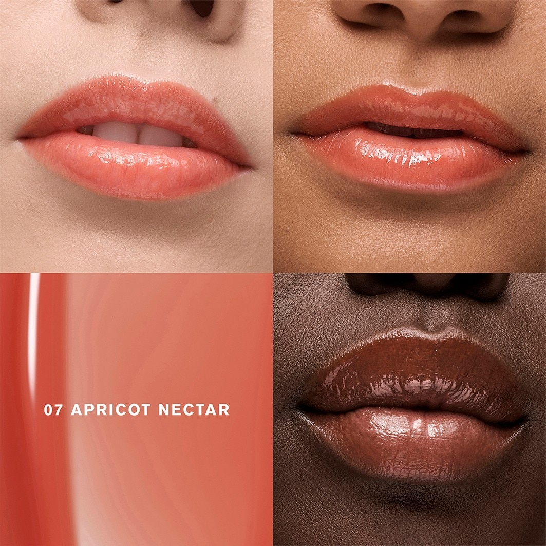 Масло для губ futurist glossy pout lip oil Estee Lauder, 07 - apricot nectar, объем 6 мл. — фото 3