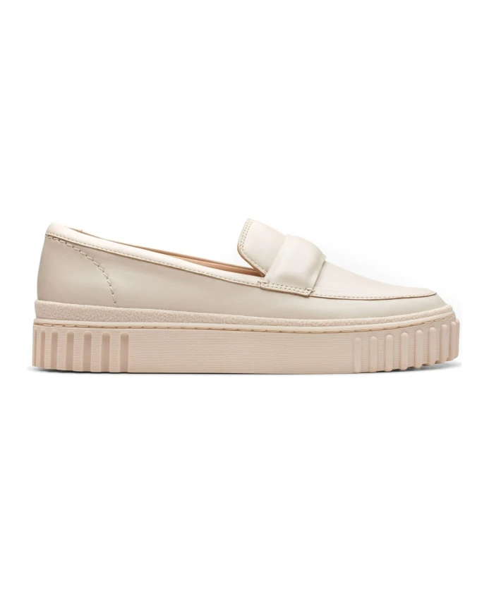 Лоферы женские Clarks, бежевый