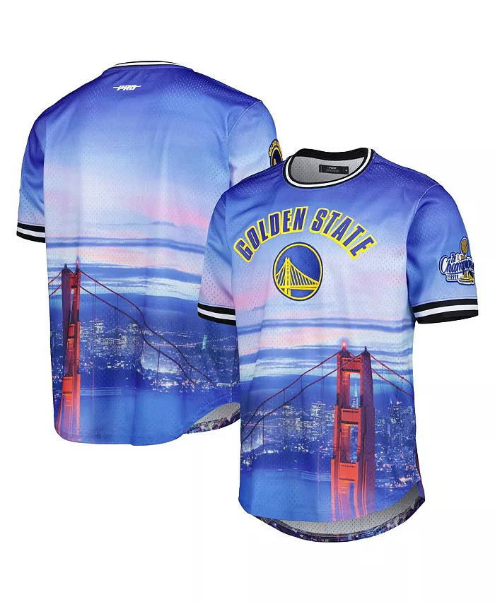 

Футболка мужская Golden State Warriors с логотипом Cityscape Stacked Pro Standard