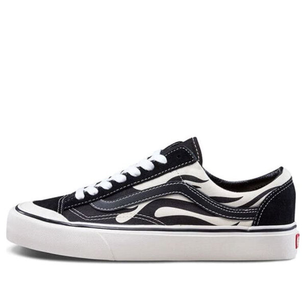 

Кроссовки style 36 sf ' flames' Vans, черный
