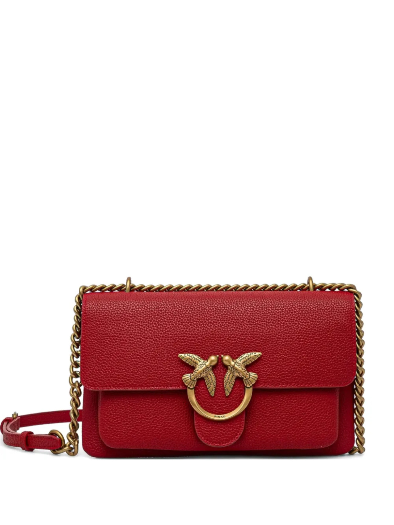 

Сумка через плечо Mini Love PINKO, красный