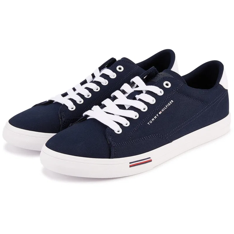 Кеды Tommy Hilfiger Navy Blue — фото 3