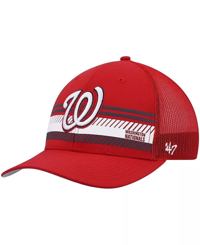 

Мужская красная кепка '47 Washington Nationals Cumberland Trucker Snapback '47 Brand
