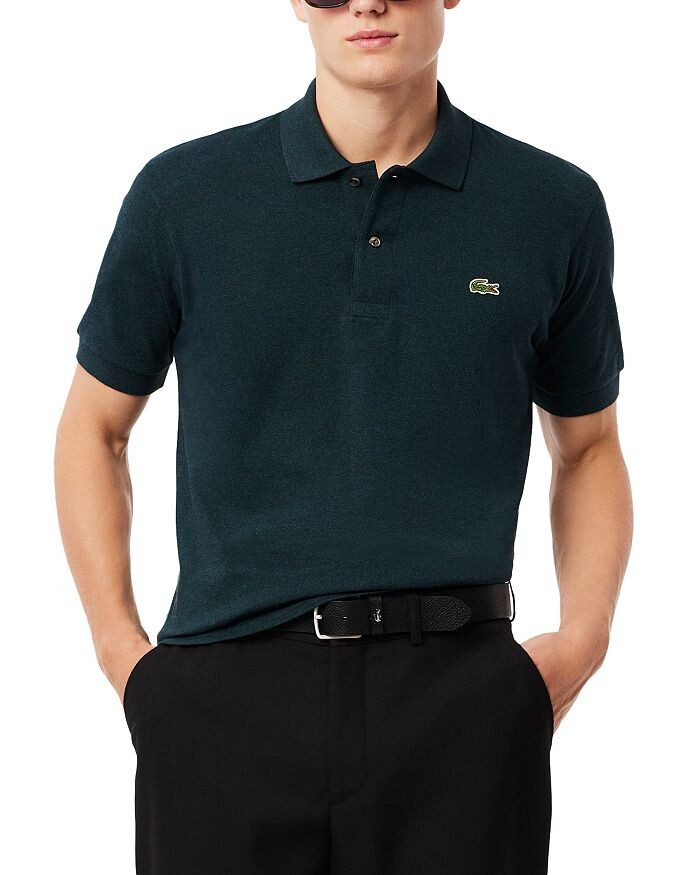 

Поло Lacoste Pique – классический крой, зеленый
