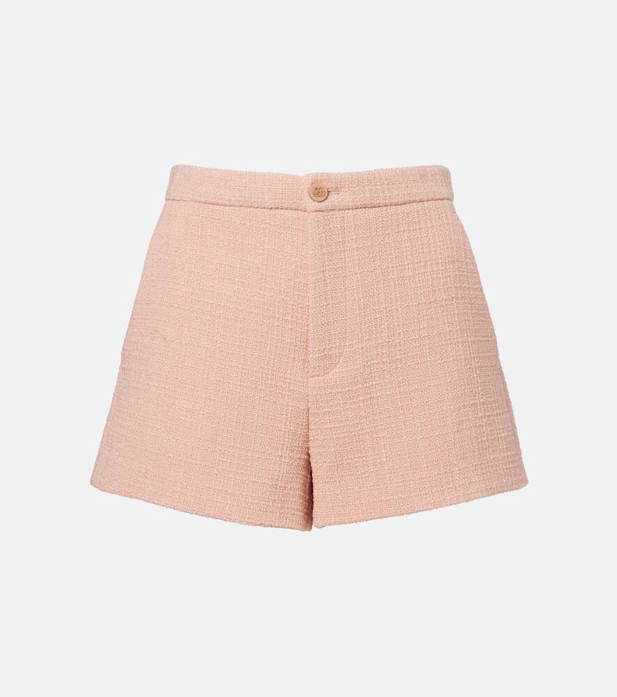 

Высокие шорты из твида с шерстяной смесью Gucci, Light Phard