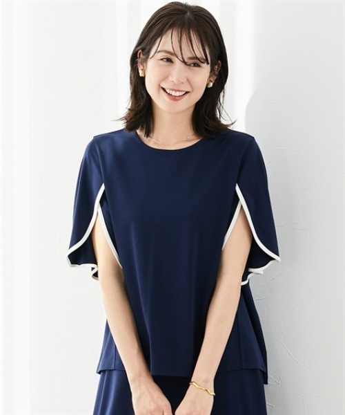 

Футболка, крой оверсайз, бренд 7days Life Styling, цвет темно-синий