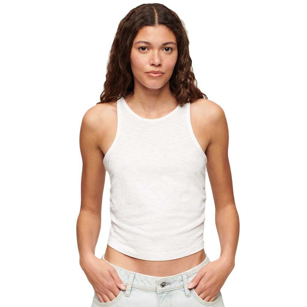 

Топ Superdry Ruched Tank, белый