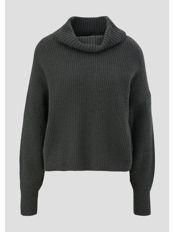 

s.Oliver Вязаный свитер цвета 7909_оливково-зеленый