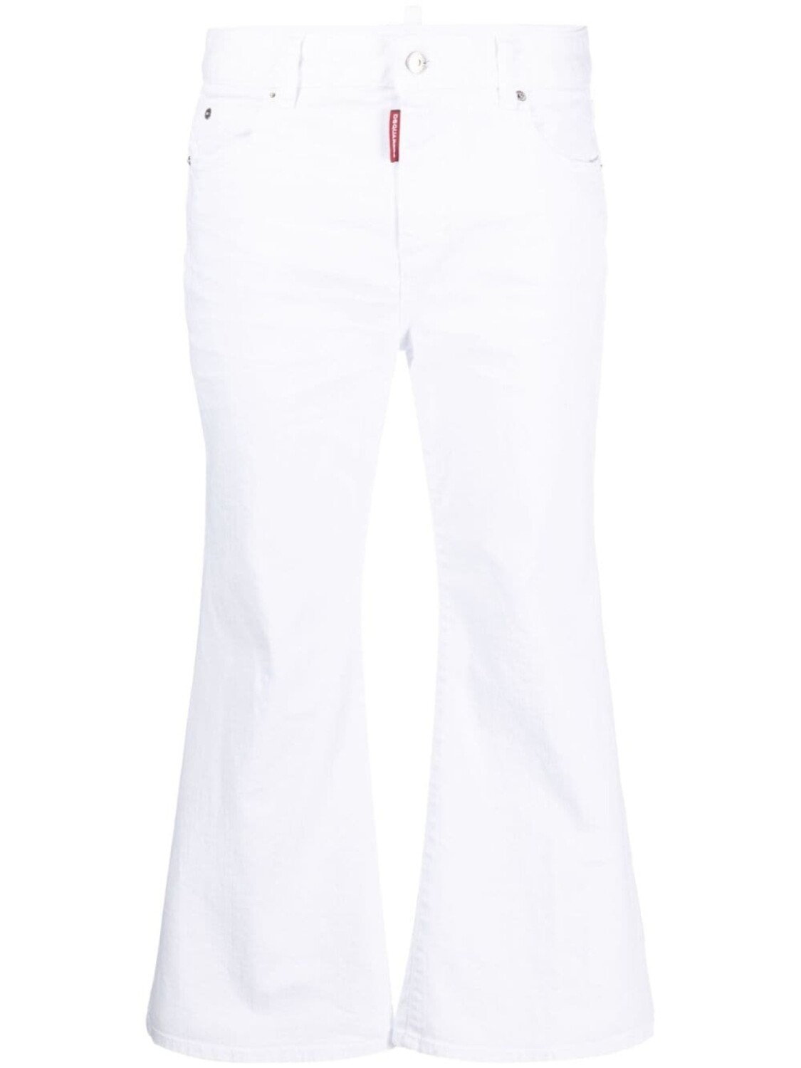 

Dsquared2 укороченные джинсы White Bull, белый