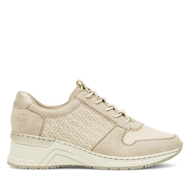 Кроссовки Rieker N4368-62 Beige, бежевый