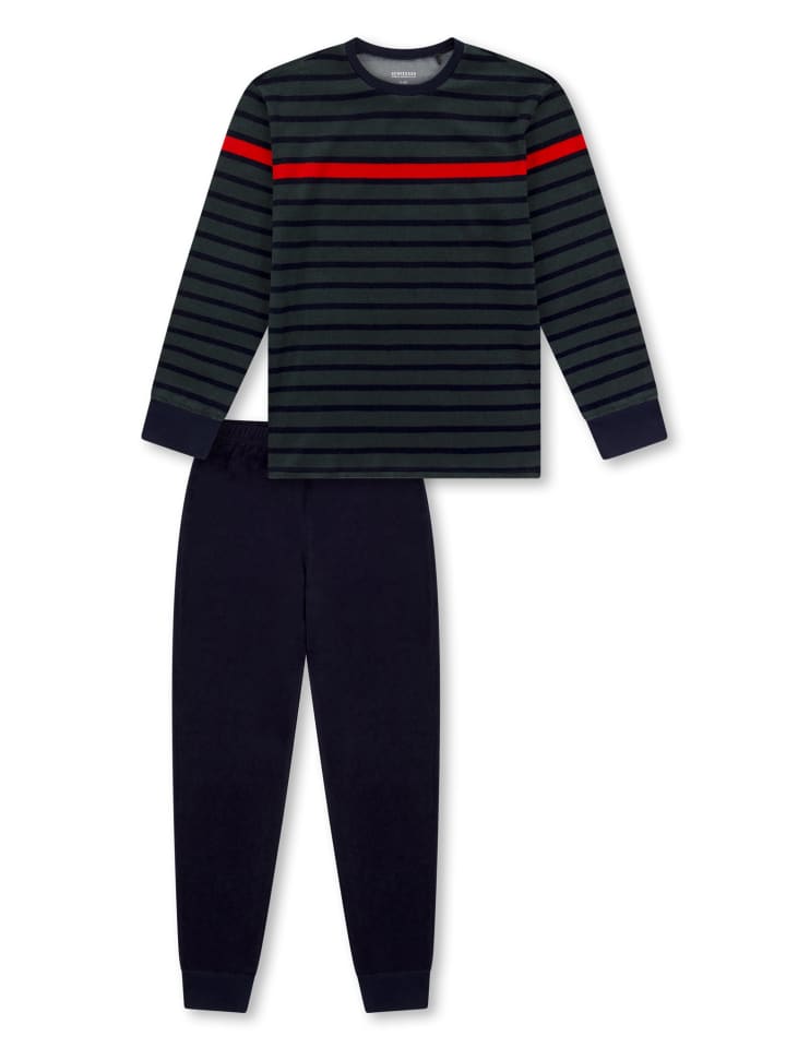 

Пижама Schiesser, темно-зеленый