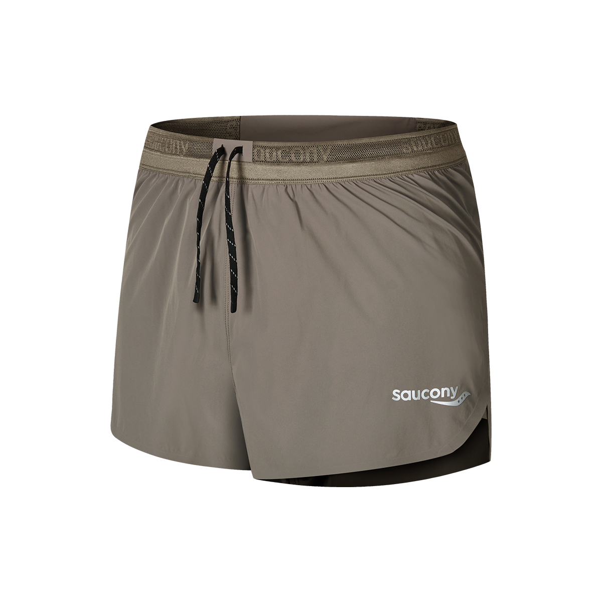 

SS25 повседневные шорты мужские pure gray coffee Saucony, серый