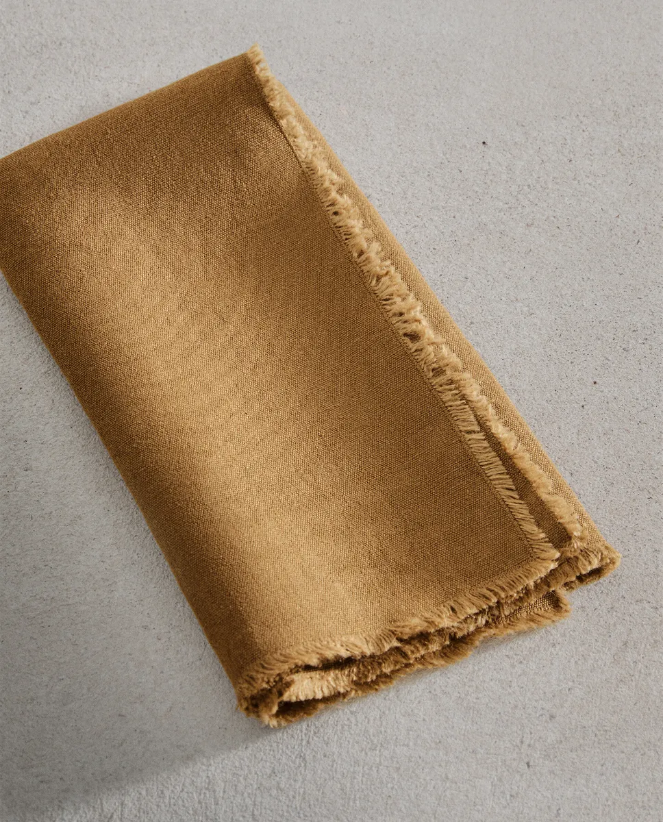 

Салфетка 01 Zara Home, горчично-желтый