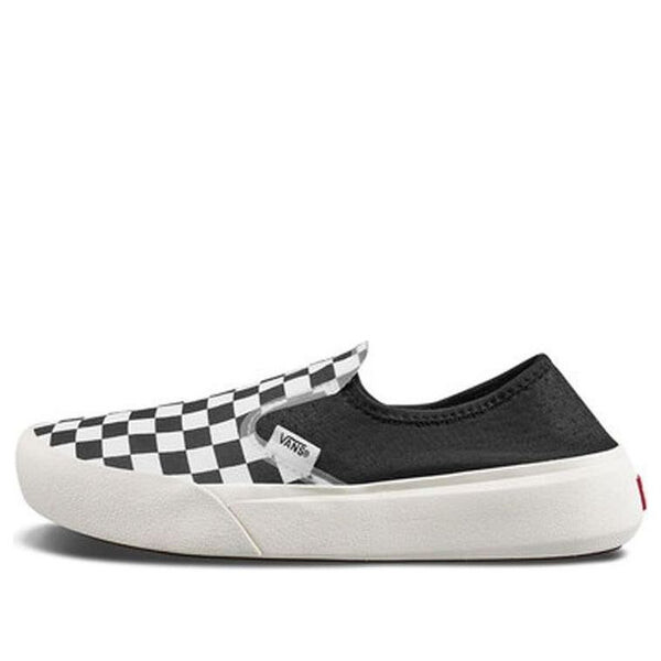 

Кроссовки subtle checkerboard shoes black/white Vans, черный
