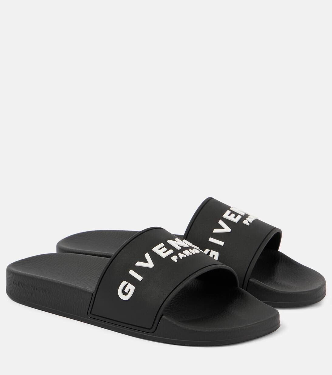 Слайды с логотипом Givenchy, черный